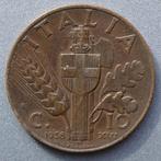 10 Centesimi Italië 1938, Italië, Ophalen of Verzenden