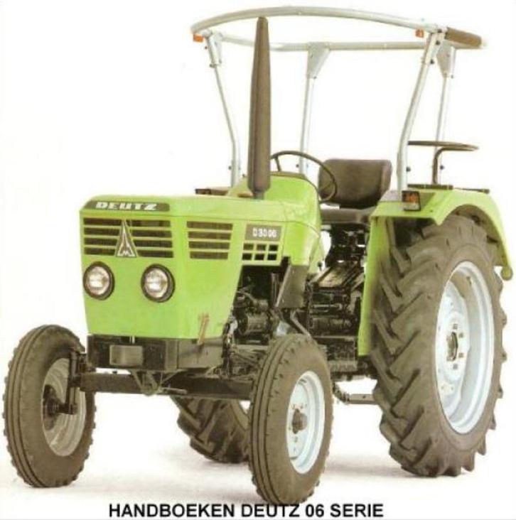Boeken Deutz D7006 7206 7506 8006 9006 10006 13006 op CD, Boeken, Vervoer en Transport, Nieuw, Tractor en Landbouw, Ophalen of Verzenden