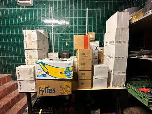 Partij horeca glazen, bierglazen te koop 43 stuks, Verzamelen, Biermerken, Glas of Glazen, Ophalen