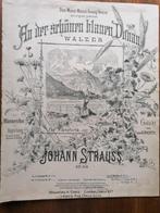 An der schönen blauen Donau - walzer - Johan Strauss, Muziek en Instrumenten, Verzenden, Zo goed als nieuw, Artiest of Componist