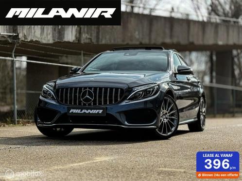 Mercedes C-klasse C180 AMG-Line | Pano | NL auto | Leder, Auto's, Mercedes-Benz, Bedrijf, Te koop, C-Klasse, ABS, Airbags, Airconditioning