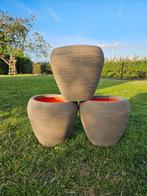 Nieuwe capi bloempotten sets voor tuin terras en balkon, Kunststof, Capi, Capi, Tuin