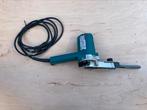 Makita powerfile / bandschuur machine, Doe-het-zelf en Verbouw, Ophalen of Verzenden, Zo goed als nieuw, Minder dan 600 watt, Vlakschuurmachine