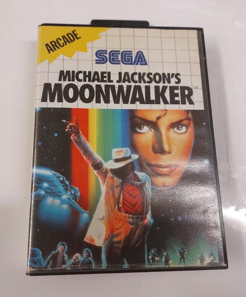 Michael Jackson SEGA Moonwalker computergame 1990, Verzamelen, Muziek, Artiesten en Beroemdheden, Gebruikt, Gebruiksvoorwerp, Verzenden