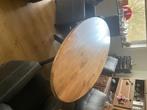 Z.g.a.n. moderne ovale eettafel, Huis en Inrichting, Tafels | Eettafels, Ophalen, 50 tot 100 cm, Zo goed als nieuw, Vijf personen of meer