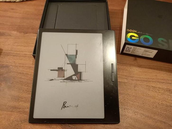 Onyx BOOX GO COLOR 7, Computers en Software, E-readers, Zo goed als nieuw, 7 inch, Bluetooth, Touchscreen, Ophalen of Verzenden