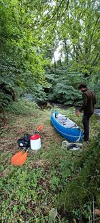 Super mooie stevige opblaas kano/ pack raft sevylor canyon, Watersport en Boten, Ophalen, Zo goed als nieuw, Twee personen, Overige typen