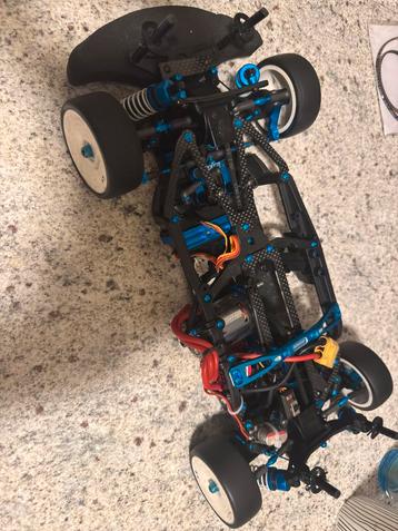 Tamiya TA07 met of zonder electronica (serpent losi xray) beschikbaar voor biedingen