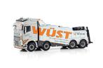 WÜST GMBH & CO.KG; VOLVO FH 5 GLOBETROTTER 8X4 FALKOM, Hobby en Vrije tijd, Modelauto's | 1:50, Ophalen of Verzenden, Nieuw, Bus of Vrachtwagen