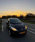 Ford Ka weinig km’s 1.2 69pk 2011 Zwart Metallic, Auto's, Ford, Voorwielaandrijving, 1242 cc, 4 cilinders, 4 stoelen