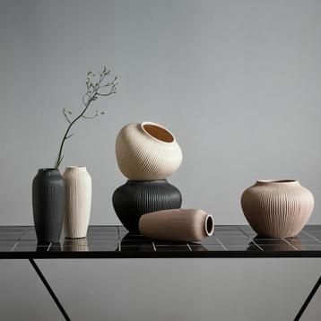 Nordal Hano Scandinavisch vaas Low Rose, keramiek beschikbaar voor biedingen
