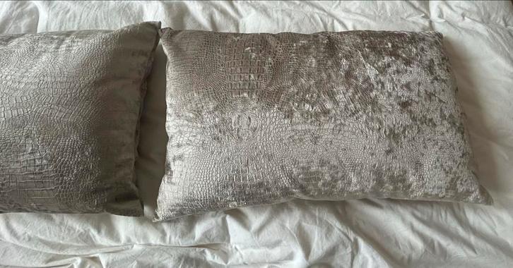 Claudi look kussens, Huis en Inrichting, Woonaccessoires | Kussens, Zo goed als nieuw, Rechthoekig, Ophalen of Verzenden