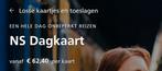 2x NS dagkaart, Tickets en Kaartjes