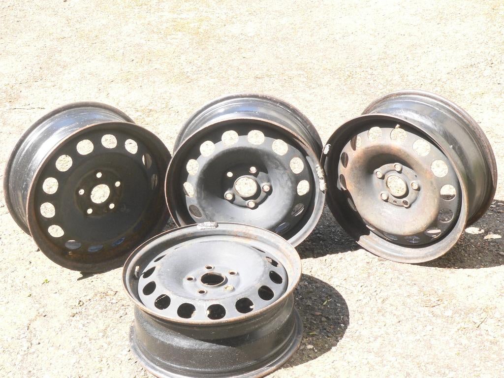 VIER VELGEN VW 16 INCH, Ophalen