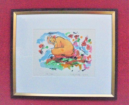Nic Jonk. 1928-1994. Naakt., Antiek en Kunst, Kunst | Schilderijen | Modern, Ophalen