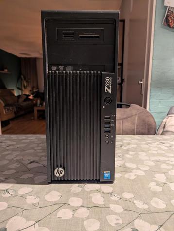 HP Z230 Tower, Xeon, Quadro K620 2G, 250G SSD, 16G RAM, W10P beschikbaar voor biedingen