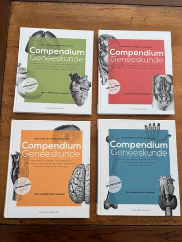 Compendium Geneeskunde 4 delig 4e druk ZGAN beschikbaar voor biedingen