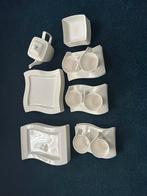 6 delig ontbijt servies Villeroy en boch prijs 150 euro, Ophalen of Verzenden, Zo goed als nieuw, Porselein, Overige stijlen
