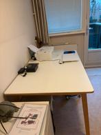 Grote uittrek tafel. Wit van Ikea tot 234 uittrekbaar., Huis en Inrichting, Bureaus, Ophalen