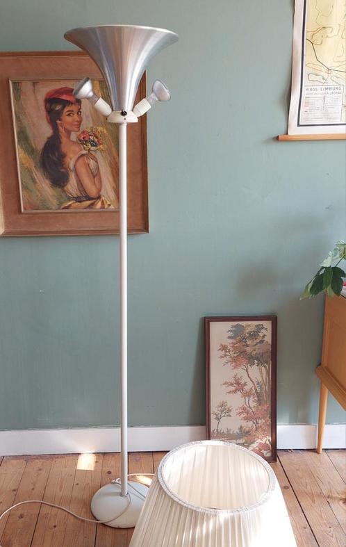 Lucky Vintage Gispen vloerlamp met originele kap!!, Huis en Inrichting, Lampen | Vloerlampen, Gebruikt, 150 tot 200 cm, Ophalen