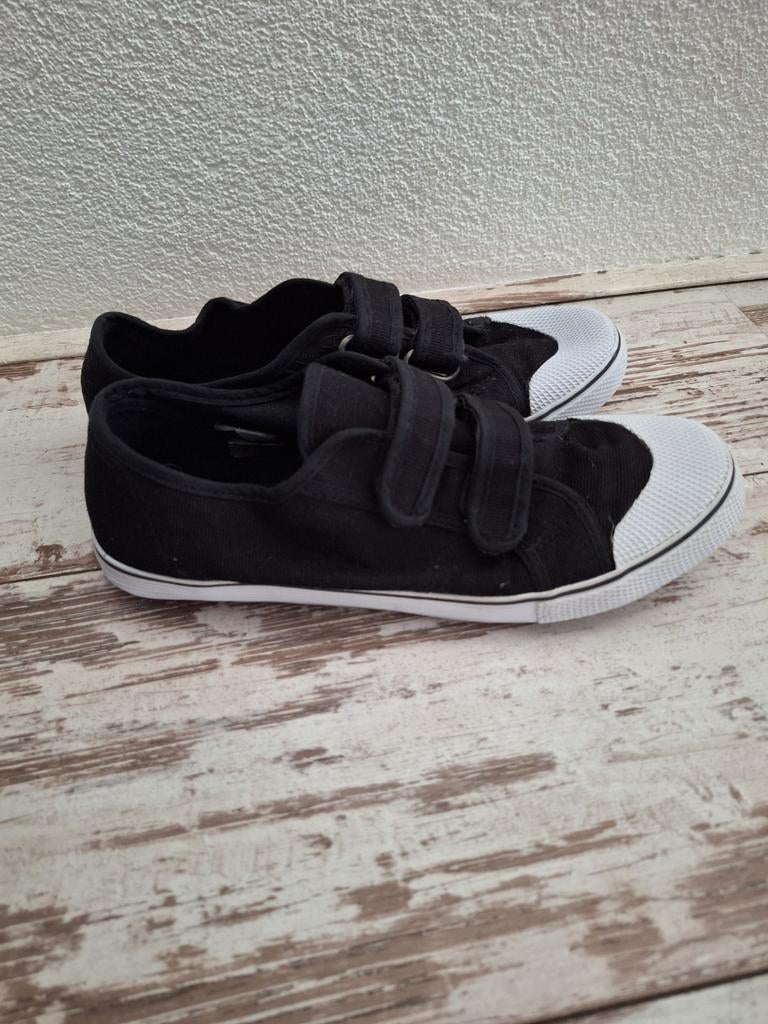 Dutchy zwarte klittenband gymschoenen, gympies, mt 40, Kinderen en Baby's, Kinderkleding | Schoenen en Sokken, Ophalen of Verzenden