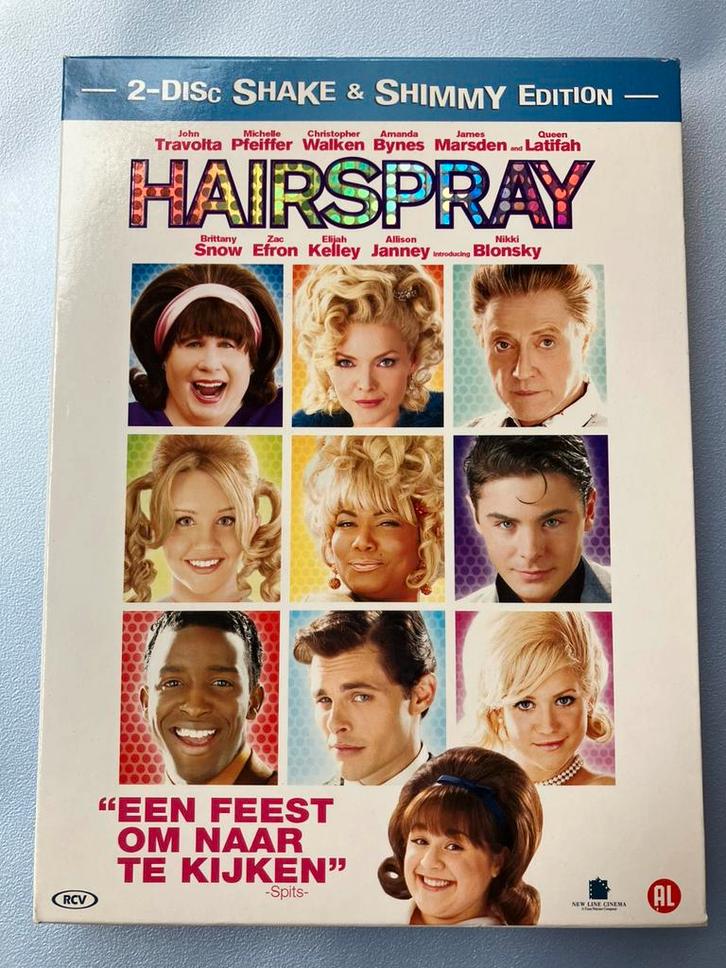 Dvd Hairspray musical 2-disc, Cd's en Dvd's, Dvd's | Muziek en Concerten, Gebruikt, Muziek en Concerten, Alle leeftijden, Ophalen of Verzenden