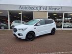 Ford Kuga 1.5 EcoBoost ST Line *Pano*Camera*All Black*Carpla, Auto's, Ford, Automaat, Zwart, Alcantara, Wit