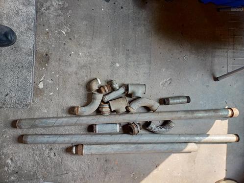 Buizen en fittingen, Doe-het-zelf en Verbouw, Buizen en Afvoer, Gebruikt, Rechte buis, Overige materialen, 2 tot 4 meter, Ophalen