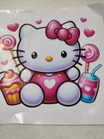 Hello Kitty stickers groot  3 stuks, Ophalen of Verzenden, Nieuw, Meerdere stickers