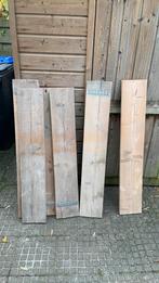 Steigerhout, Ophalen, 25 tot 50 mm, Zo goed als nieuw, Plank