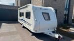Hobby 540 kmfe 2009 /stapelbed/mover/airco, Caravans en Kamperen, Hobby, 7 tot 8 meter, Airco, Treinzit