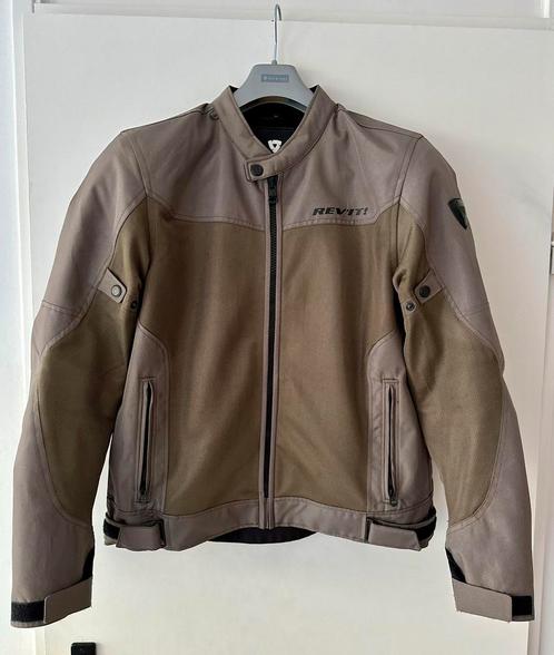 Rev'it Eclipse jas (donker groen) maat XL, Motoren, Kleding | Motorkleding, Jas | textiel, Heren, Tweedehands, Ophalen of Verzenden