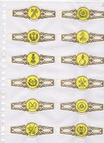 Tabacos de Canarias NF  Militaire Emblemen  wit, Verzenden, Zo goed als nieuw, Sigarenbandjes