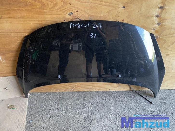 PEUGEOT 207 CC Zwart motorkap 2007-2015, Auto-onderdelen, Carrosserie en Plaatwerk, Motorkap, Peugeot, Gebruikt, Ophalen