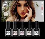 Mega Deal. Biab Set, base -buildergel & topgel / 5 kleuren!, Ophalen of Verzenden, Nieuw, Overige kleuren, Handen en Nagels