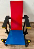 Rietveld stoel, Huis en Inrichting, Stoelen, Ophalen, Gebruikt, Blauw, Eén