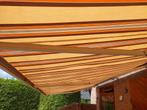 Zonnescherm electrisch,  6.40 meter bij 3.00, Tuin en Terras, Ophalen, Gebruikt, Knikarmscherm