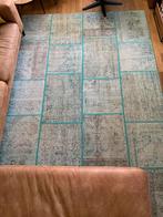 Vintage turquoise kleed, Ophalen, Zo goed als nieuw, Rechthoekig