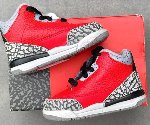 Nike Air Jordan 3 Retro SE Fire Red 19.5, Kinderen en Baby's, Kinderkleding | Schoenen en Sokken, Nieuw, Schoenen, Jongen of Meisje