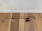 Nieuwe Daiwa spinhengel + Abu Garcia molen, 1.90m & 3-12 gr, Daiwa, Nieuw, Ophalen of Verzenden, Daiwa