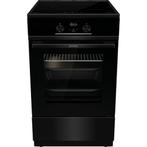 GORENJE 50CM Inductiefornuis vrijstaand zwart GEIT5C60BPG, Witgoed en Apparatuur, Fornuizen, Ophalen, Minder dan 85 cm, Nieuw
