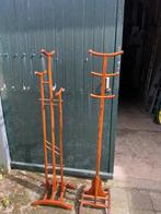 4 houten staande kapstokken, Huis en Inrichting, Woonaccessoires | Kapstokken, Ophalen, Gebruikt, Staande kapstok, 150 tot 200 cm