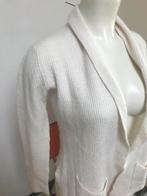 Emotions by b f wol wollen cashmere openvallend vest wit 36, Wit, Ophalen of Verzenden, Zo goed als nieuw, X