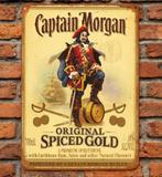 Vintage Captain Morgan rum bord (30x20), Ophalen of Verzenden, Nieuw, Reclamebord