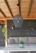 Light & Living Nikki Hanglamp Zwart - 45cm, Huis en Inrichting, Lampen | Hanglampen, Ophalen of Verzenden, Gebruikt, Metaal, 50 tot 75 cm