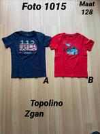 Topolino shirt maat 128 jongen geborduurd zgan *foto 1015*, Kinderen en Baby's, Kinderkleding | Maat 128, Ophalen of Verzenden