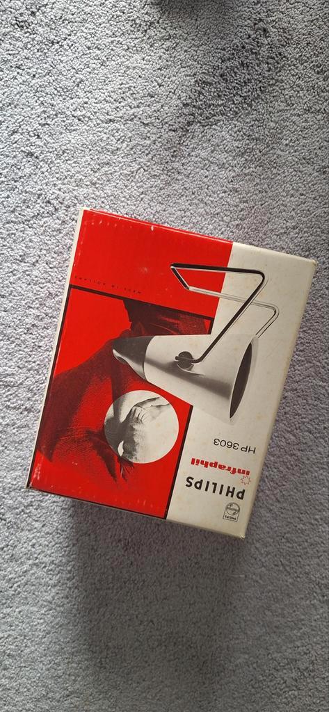Vintage Philips Infraphil HP3603 Infraroodlamp, Antiek en Kunst, Antiek | Lampen, Ophalen of Verzenden