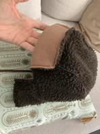 Nixnut Kindermuts 2-4 jaar in bruine fleece zgan, Ophalen of Verzenden, Zo goed als nieuw, Jongetje of Meisje, Muts