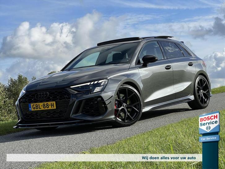 Audi Rs3 2.5 TFSI 400PK Quattro / Pano / Carbon Diffuser / F, Auto's, Audi, Bedrijf, Te koop, RS3, ABS, Achteruitrijcamera, Adaptive Cruise Control