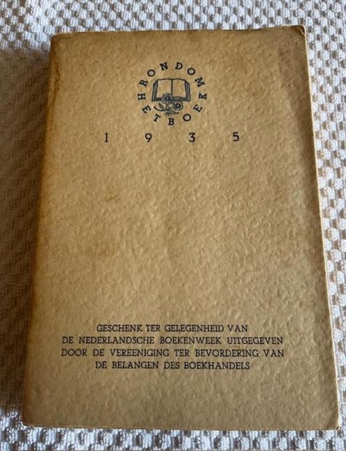 Boekenweekgeschenk 1935 Rondom het Boek, Boeken, Boekenweekgeschenken, Gelezen, Ophalen of Verzenden